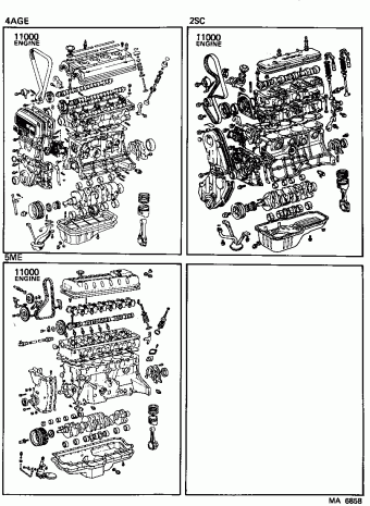 CELICA TA60L-BLMSBW AA63,TA60,SA63,RA6#,MA61