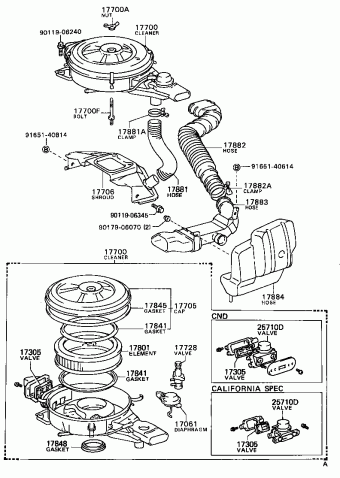 COROLLA SED/LB AE82L-EEMDCA AE82,CE80