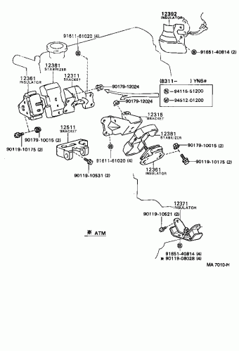 HILUX YN51R-QRN LN5#,6#,YN5#,6#,RN5#,6#