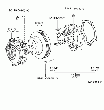 HILUX 2WD YN86L-PRMRSV 12.1996