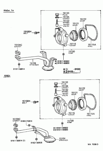 4-RUNNER TRUCK RN50L-MRA RN5#,6#,7#,VZN6#,LN5#,6#