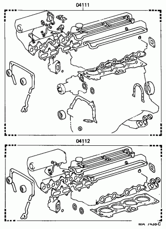 COROLLA FX AE82L-EGMQFA AE82