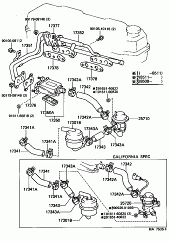 4-RUNNER TRUCK RN50L-MRA RN5#,6#,7#,VZN6#,LN5#,6#