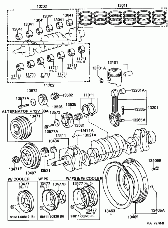 LAND CRUISER HJ75RV-MRQ RJ70,LJ70,BJ7#,HJ75,FJ7#