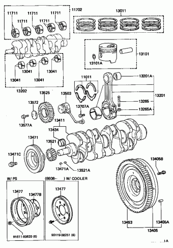 LAND CRUISER BJ75LV-MRW RJ7#,LJ7#,BJ7#