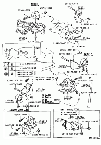 COROLLA SED/LB CE80L-EEHDCA AE82,CE80