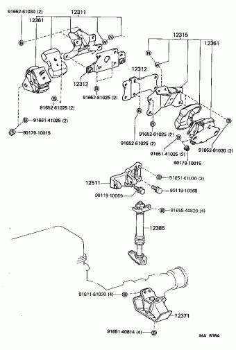 CELICA RA64L-BLMQEA RA6#,MA61