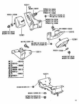 LAND CRUISER BJ75LV-MRW RJ7#,LJ7#,BJ7#