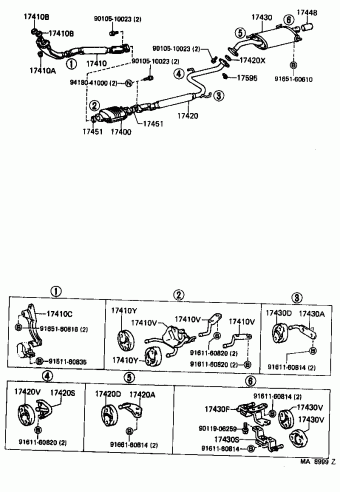 COROLLA FX AE82L-EGMQFA AE82