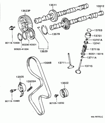 CAMRY SV21L-AEPBKA SV2#,VZV21