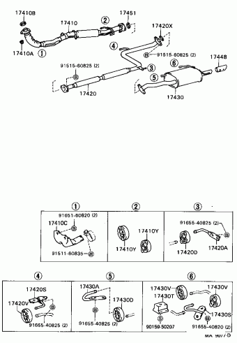 CAMRY SV21L-UEPDKA SV2#,VZV21