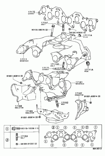 CAMRY SV20LG-UWMDSW SV2#,CV20,VZV21