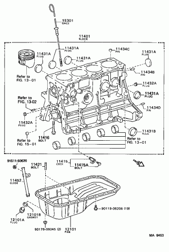 COROLLA FX AE82L-EGMDCA AE82