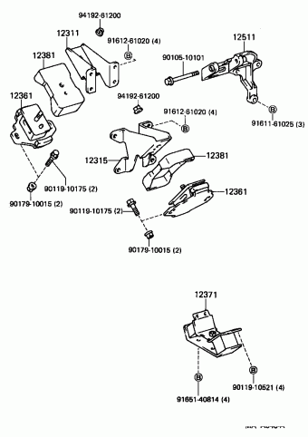 4-RUNNER TRUCK VZN61L-MSEA3 RN5#,6#,7#,VZN6#,LN5#,6#