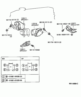 HILUX RN61LG-MSEW LN5#,6#,YN5#,6#,RN5#,6#