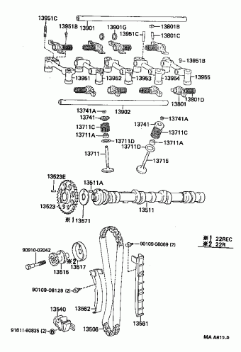 HILUX RN61LG-MSEW LN5#,6#,YN5#,6#,RN5#,6#