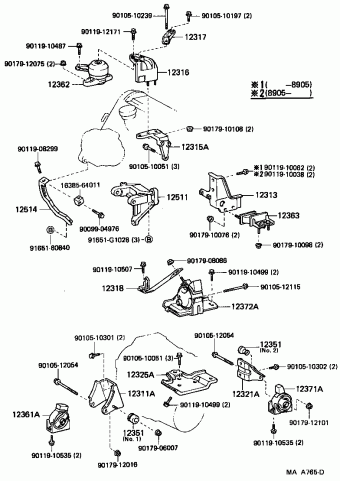 CAMRY SV21L-AEPBKA SV2#,VZV21