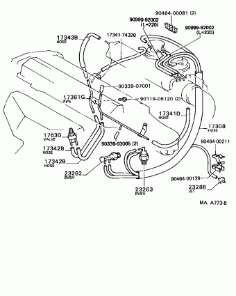 CAMRY SV21L-AEPBKA SV2#,VZV21