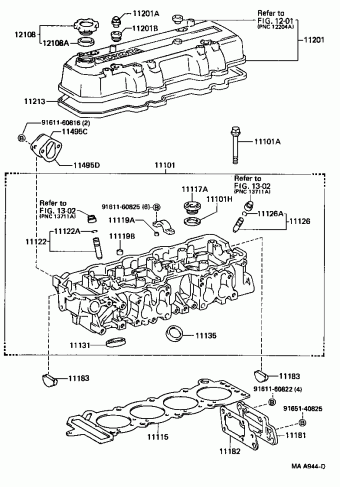 HILUX/4RUNNER (4WD) RN106L-PRMRE 03.1997