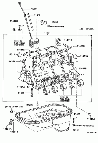 HILUX/4RUNNER (4WD) RN106L-PRMRE 03.1997
