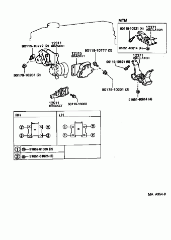 4-RUNNER TRUCK RN130L-GKLSEA RN10#,110,13#,VZN10#,110,13#