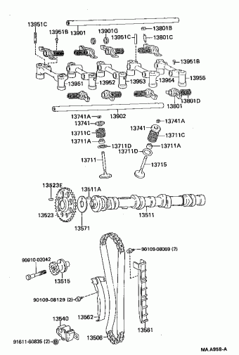 4-RUNNER TRUCK RN130L-GKLSEA RN10#,110,13#,VZN10#,110,13#
