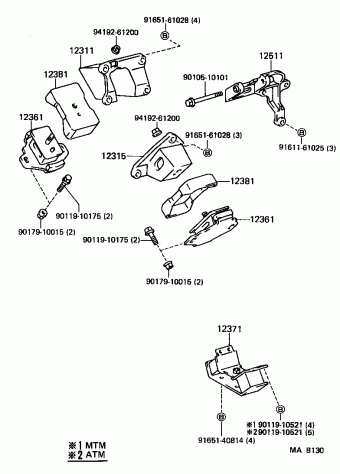 4-RUNNER TRUCK VZN61LV-MDEA RN5#,6#,7#,VZN6#,LN5#,6#