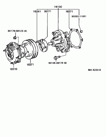 HIACE VAN,COMMUTER LH102L-SBMRSW LH10#,11#,RZH10#,11#