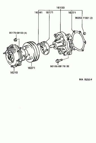 HILUX LN85L-TRMRSW3 01.1990