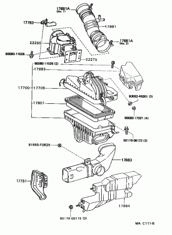 CAMRY VZV21L-AEPNKA SV2#,VZV21