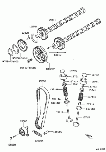 COROLLA CP AE92L-ACMXUA AE92