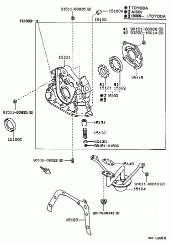 COROLLA CP AE92L-ACMXUA AE92