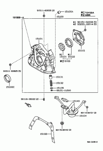 COROLLA SED AE92L-DEMNKA AE92