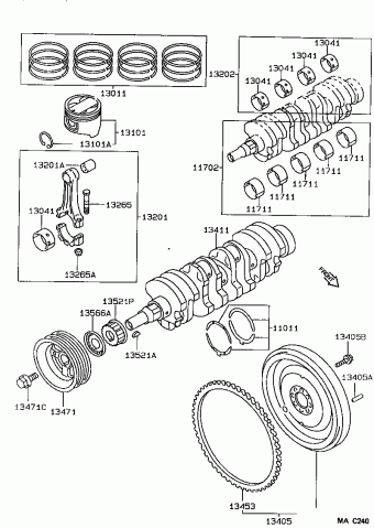 COROLLA SED/LB/WG AE92L-ALMNKW EE9#,AE9#,CE90