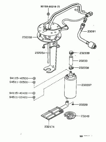 COROLLA SED/LB/WG AE92L-ALMNKW EE9#,AE9#,CE90