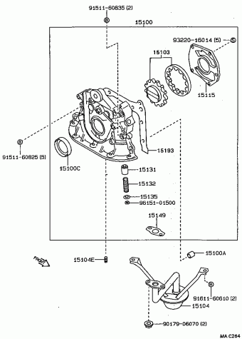 COROLLA CP AE92L-ACMVFK AE92