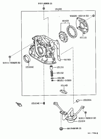 COROLLA HB AE92L-AGMVFW EE90,AE92,CE90