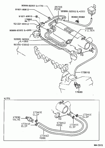 COROLLA HB AE92L-AGMVFW EE90,AE92,CE90