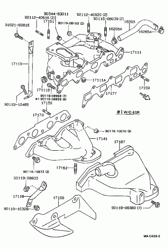COROLLA HB AE92L-AHMDUW EE90,AE92,CE90
