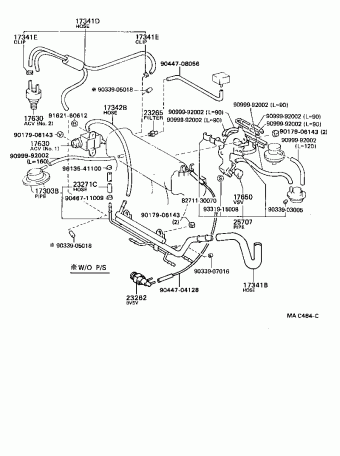 COROLLA SED/LB/WG AE92L-ALMNKW EE9#,AE9#,CE90