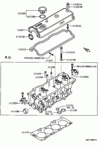COROLLA HB EE90L-AGMDEW EE90,AE92,CE90