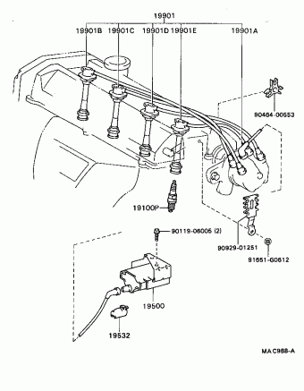 CELICA ST182L-BLMGFG AT180,ST18#
