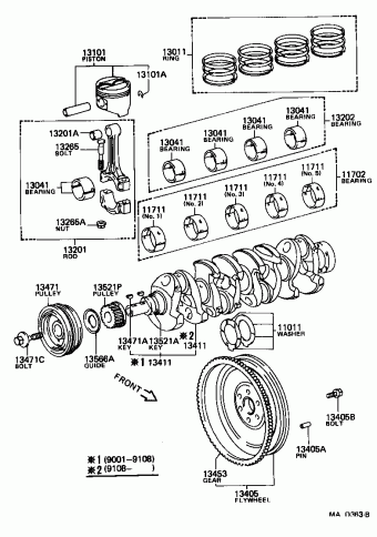 MR2 SW21L-AJMZKA SW20,21