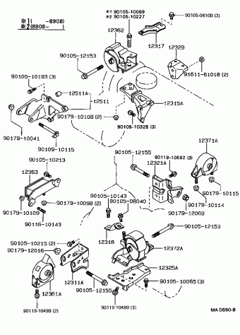 COROLLA HB AE92L-AGMDKW EE90,AE92,CE90