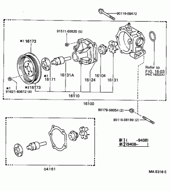 COROLLA SED/CP/WG EE100L-AWMDSB AE10#,CE100,EE10#