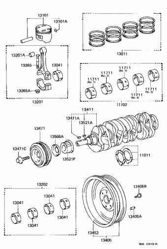 CAMRY ( SED) SXV11R-AEMDKN SXV1#,VCV10,MCV10