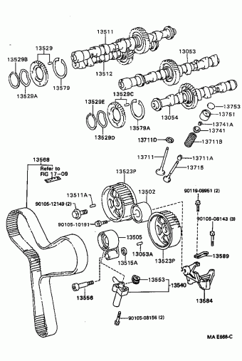 CAMRY VCV10L-AEPGKA SXV10,VCV10,MCV10