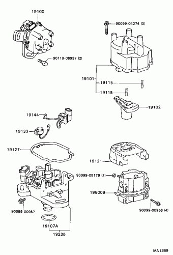 CAMRY ( SED) SXV11R-AEMDKN SXV1#,VCV10,MCV10