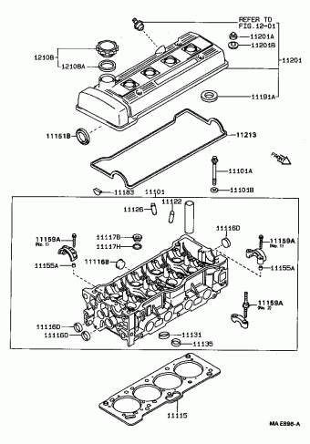COROLLA SED/WG AE111L-AEPNKW 02.1999