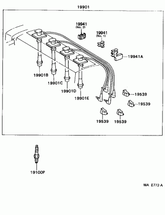 COROLLA SED AE101L-DEMDKA AE10#